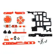 Orange Full Buttons Housing Shell Screws Volume for Sony PS Vita PSV2000 Ap