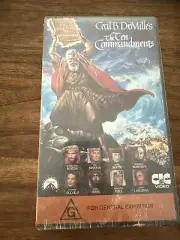 THE TEN COMMANDMENTS VHS VIDEO (G)