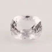 5.98ct Loose Kunzite Gemstone - Rectangular Cushion Cut Light Pink Solitaire