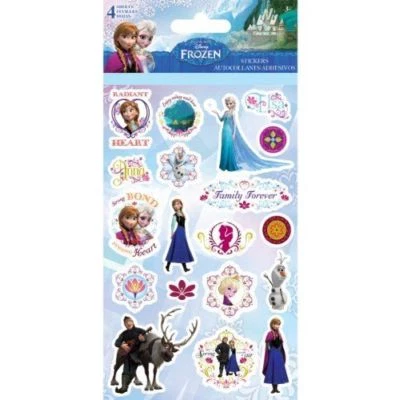 2 Packs Of Disney Frozen Stickers Birthday Party 16 Stickers