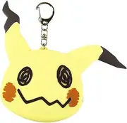 Tees Factory PM-5533819MM Pokemon Silicone Mini Pouch, Mimicu, Approx. 1.0 x 4.7 x 4.1 inches (2.5 x 12 x 10.5 cm), Yellow