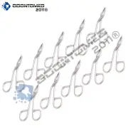 10× Eyebrow Eyelash Style Tweezer Scissor 3.4" Hair Remover Beauty Makeup Tools