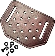 Leather Sheath, Cutter Sheath Storage Case for Belt, Tooling Detail, Survivalist, Hunters Campers Pancakes Styles Tool