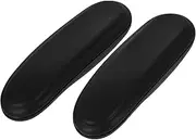 KALLORY 2Pcs Armrest Cushion Pads for Office Chair Ergonomic Elbow Rest Cover Comfortable Arm Rests for Home and Gaming Chairs Fit Pressure Relief Design