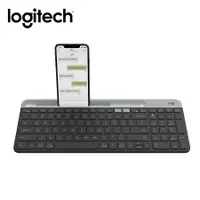 在飛比找誠品線上優惠-logitech羅技K580超薄跨平台藍芽鍵盤/ 石墨灰