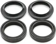 For XL1200V FLSTF 1340 FAT BOY FXDL 1340 Dyna Low Rider FXR Super Glide Motorcycle Front Fork Oil Seal Dust Seal Cover
