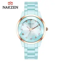 在飛比找蝦皮購物優惠-NAKZEN CER1022L  網紅手錶時尚女表防水石英表