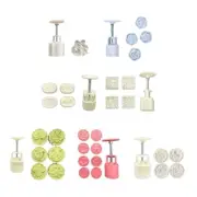 Mooncake Moulds Easy to Use Plastic Material Mooncake Moulds for Kitchen Baking