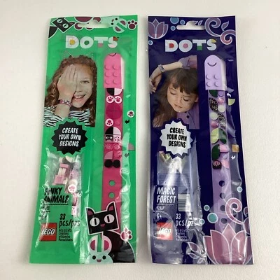 Lego Dots Create Your Own Design Bracelet Magic Forest Funky Animals 2020 New