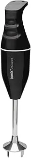 Bamix Classic Stick Blender 140W, 2 Speed, 20cm Immersion Hand Blender with Multipurpose Blade, Black