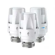 3X Thermostat Head TRV Radiator Thermostatic Heater Control Head Heating Valve