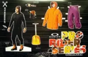 OAKLEY `09 SETH MORRISON kit ski PRO BIG poster ~NEW~!!