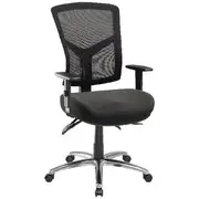 Pago Matrix Mesh Ergonomic Chair Alloy Round Base Armrests