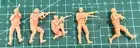 1/43 Miniature Explosion proof Special Police Five Person Mini Model Ornament