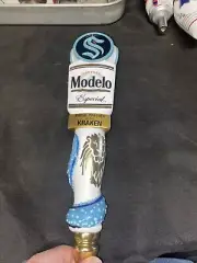 Modelo Especial Beer Tap Handle SEATTLE KRAKEN! Brand New