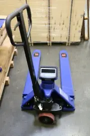 Pallet Jack Scale 5000 LB x 1 LB US-BJ “Big Jack” w/ Built in Label Printer