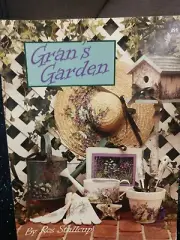 Tole Painting Gran's Garden Ros Stallcup Decorative Instructions (OOP)