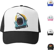 [Grom Squad] Kids Trucker Hat - Mesh Adjustable Baseball Cap for Boys & Girls - Baby, Infant, Toddler, School-Age Sizes