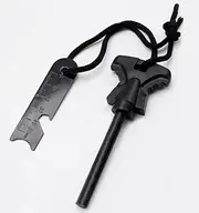 Magnesium Fire Starter Flint Rod Stone Lighter Emergency Survival Camping Hiking Tools
