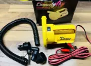 Connelly Turboflator 12v DC 2.5 PSI Quickly Inflate Boats Tubes ￼New + ￼Adapters