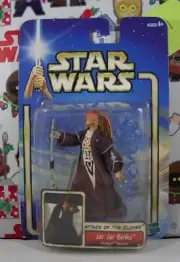 Hasbro 2002 Star Wars Attack of the Clones Jar Jar Binks Gungan Senator Coll 2