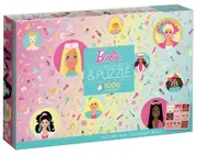 Barbie: Adult Colouring Book & Puzzle (Mattel: 1000 Pieces)