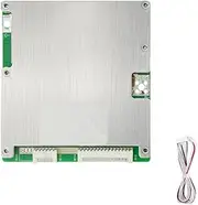 17S 50A 3.6V/3.7V BMS Protection Board for NCM, Smart Common Port BMS Battery Protection Module with Balancing and Temperature Control