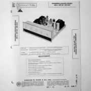 Stromberg Carlson Models ASE-6 ASP-60 ASR-660 - SAMS Photofact ™ 1962 - New NOS