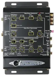 Planet Audio EC20B Car Electronic Crossover – 3 Way, Pre-amp, Fine Tune Your ...