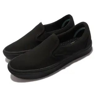 【VANS】休閒鞋 Comfycush Slip-On 男鞋 女鞋 無鞋帶 好穿脫 簡約 街頭風 懶人鞋 黑(VN0A3WMDVND)