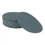 Sandpaper Round 180x180mm 1500 Grit 50 Pcs Black Hook & Loop Sanding Sheets