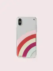 glitter rainbow iphone x & xs case