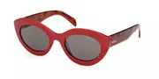 Emilio Pucci EP0203 66A Men's Sunglasses Red Size 53