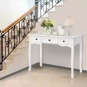 Hallway Console Table Side Entry Desk Wooden Home Furniture Moisture Resistant