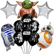 11PC Star Wars Foil Balloon Set Birthday Party Supplies Decoration