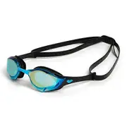 Arena Swimming Goggles Cobra Edge Swipe Mirror AQUA-BLACK-BLACK