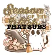 Sublimation Print Season Of The Witch Ready to Press Heat Transfer