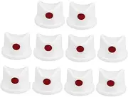 Angoily 10 Pcs Convenient Plastic Spray Nozzles for Aerosol Cans Touch Up Button for and Painting Easy to Operate Self Spray Design for Long Term Use