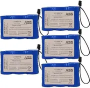5-Pcs 3HAC16831-1 17Ah 10.8V 3HAC13150-1 Battery for ABB Robot Controller SMB CPU Server Lithium Battery
