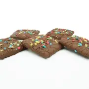 Philadelphia Candies Happy Birthday Graham Crackers, Milk Chocolate Covered 6 oz