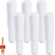 Coffee Machine Filters,Replacement for Jura Clearyl White 64553,7520,60209,68739,62911,Various Models of Nespresso,Capresso,Impressa Models(6 PACK)