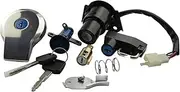 for Xv250 Motorcycle Accessories Ignition Switch Lock Petrol for Tank Cap Cover Guard Locks Include Key Set