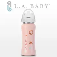 在飛比找momo購物網優惠-【美國L.A. Baby】超輕量醫療級316不鏽鋼保溫奶瓶 