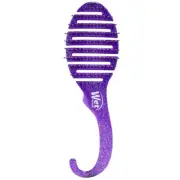 Wet Brush Shower Detangler Hair Brush - Purple Glitter - Ultra-Soft IntelliFlex