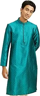 [DIWAS BY MANYAVAR] Men's Art Silk Jacquard Weave Kurta (1pc)