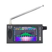 "4.3"" Software Defined Radio SDR Radio Receiver 100K-149MHz Digital Demodulation Short Wave FM MW SSB CW HAM DSP Receiver"