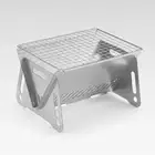 Barbecue Grill Portable Campfire Grill with Storage Bag Compact Wood Burning