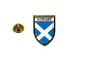 pins pin's flag national badge backpack hat shield world scotland