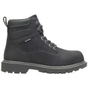 Wolverine 6-Inch Work Boot,M,10,Black,PR W201153 Wolverine W201153 10