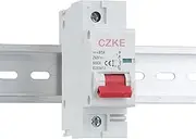 KLVN 3P 4P MCB 27mm Minature Circuit Breaker 10A-80A/100A/125A 6000kA Breaking Capacity(3P,40A)
